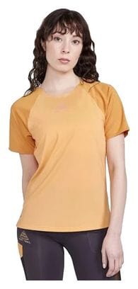 Craft Pro Trail Orange Sable Women's Short Sleeve Jersey