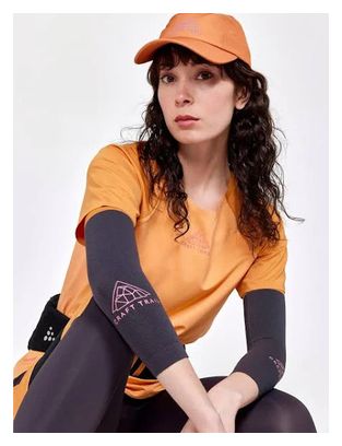 Damen Craft Pro Trail Orange Sand Kurzarmtrikot