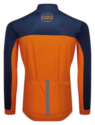 Le Col Sport II Long Sleeve Jacket Blue/Orange