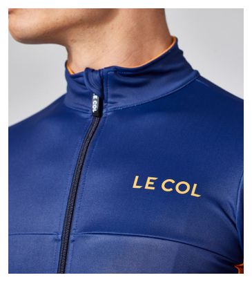 Le Col Sport II Long Sleeve Jacket Blau/Orange