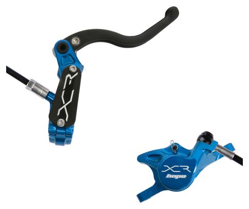 Hope XCR Pro X2 Disc Break - Front Blue Black Hose