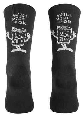 Chaussettes Northwave Will Ride For Beer Noir