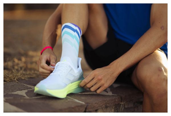 Incylence Waves Socks - White/Purple