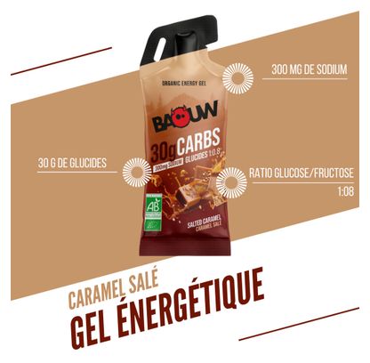 Gel Energétique Stick Baouw Caramel Salé - 44g