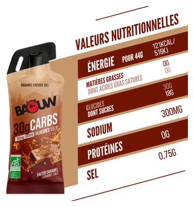 Gel Energétique Stick Baouw Caramel Salé - 44g