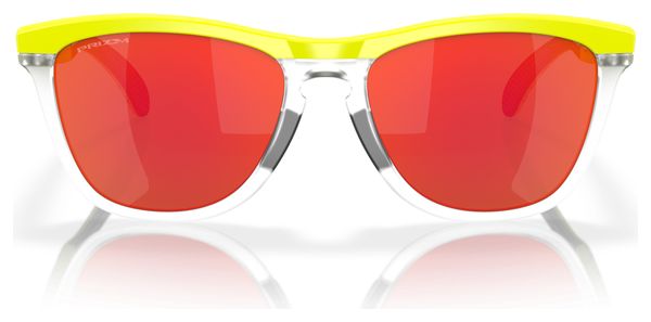 Lunettes Oakley Frogskins Range Collection Inner Spark / Prizm Ruby / Ref : OO9284-1555