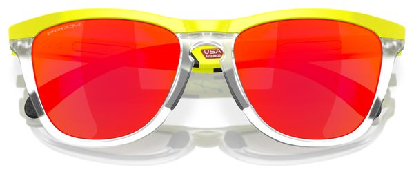 Lunettes Oakley Frogskins Range Collection Inner Spark / Prizm Ruby / Ref : OO9284-1555