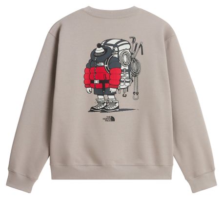 Sweat The North Face Gear Up Get Out Gris Unisexe