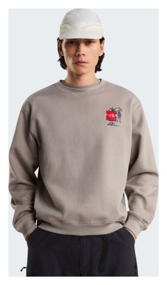 Sweat The North Face Gear Up Get Out Gris Unisexe