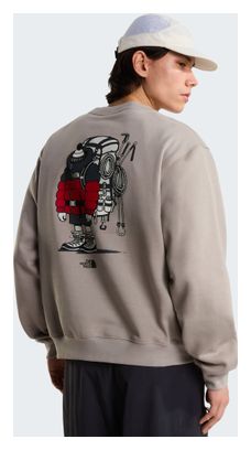 Sweat The North Face Gear Up Get Out Gris Unisexe