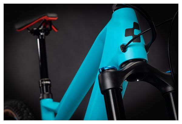 Cube Stereo 140 HPC Race 27.5 Full Suspension MTB Shimano Deore / XT 12S 27.5'' Petrol Blue Red 2021
