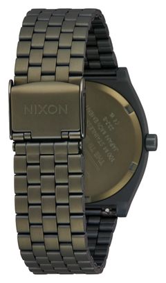 Reloj NIXONTime Teller Unisex Verde Oliva/Verde