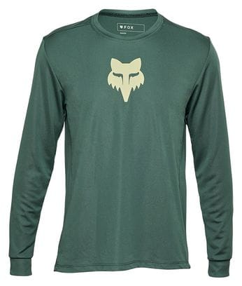 Fox Ranger Children's Long Sleeve Jersey Green