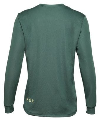 Fox Ranger Children's Long Sleeve Jersey Green