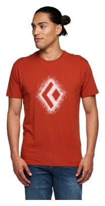 Black Diamond Chalked Up 2.0 Kurzarm T-Shirt Rot