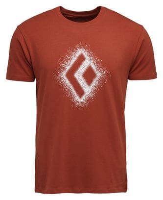 Camiseta de manga corta Black Diamond Chalked Up 2.0 Roja