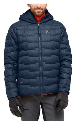 Doudoune Homme Haglöfs ROC Flash Down Hood Bleu