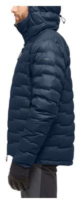 Doudoune Homme Haglöfs ROC Flash Down Hood Bleu