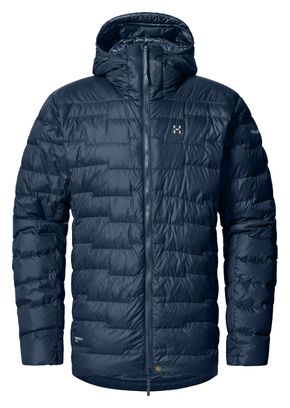 Doudoune Homme Haglöfs ROC Flash Down Hood Bleu