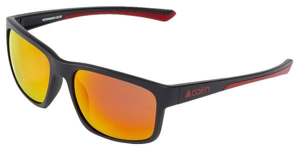 Occhiali da nuoto Cairn Nero/Rosso opaco