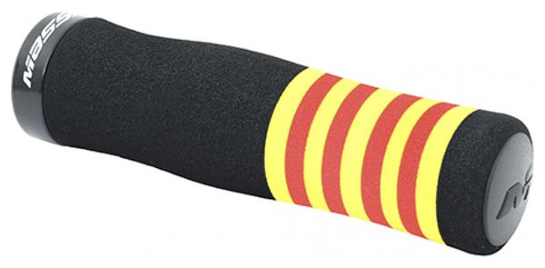 Pair of Massi Foam Catalan Grips Black