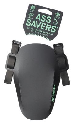 Ass Savers Mudder Mini Front Mudguard Black