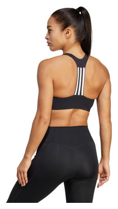 adidas PowerImpact Sport-BH Schwarz Damen