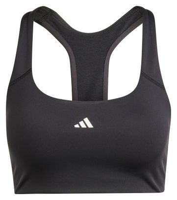 adidas PowerImpact Sport-BH Schwarz Damen