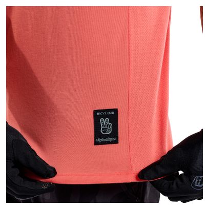 Troy Lee Designs Skyline Ride Orange Maglia a maniche corte