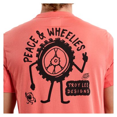Troy Lee Designs Skyline Ride Orange Maglia a maniche corte