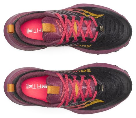 Saucony Ride TR2 Damesschoenen Zwart/Roze
