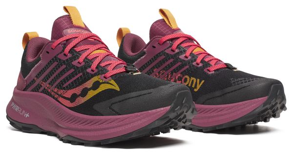 Saucony Ride TR2 Damesschoenen Zwart/Roze