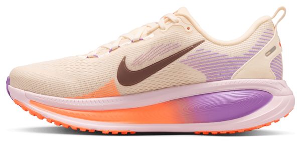 Zapatillas de running Nike Vomero 18 Beige/Morado/Naranja para mujer