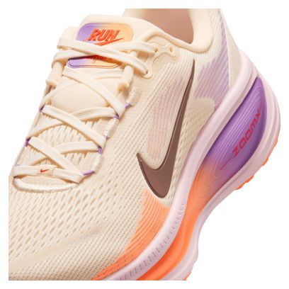 Zapatillas de running Nike Vomero 18 Beige/Morado/Naranja para mujer