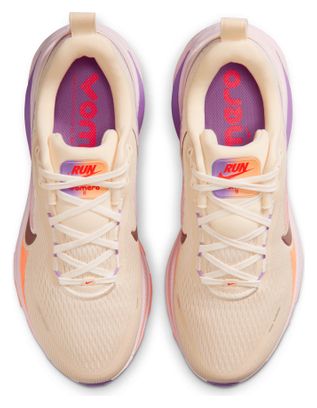 Zapatillas de running Nike Vomero 18 Beige/Morado/Naranja para mujer