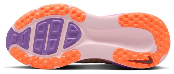 Zapatillas de running Nike Vomero 18 Beige/Morado/Naranja para mujer