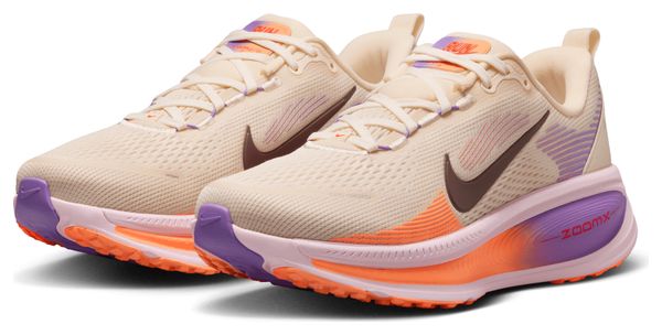 Zapatillas de running Nike Vomero 18 Beige/Morado/Naranja para mujer