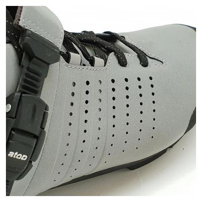 Triban GRVL 520 Reflective Visible Grey Gravel and Road Shoes