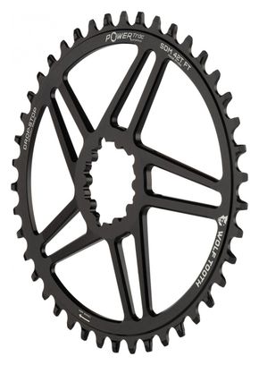 Wolf Tooth Elliptical Direct Mount Sram Drop-Stop B Ovale Kettingring Zwart