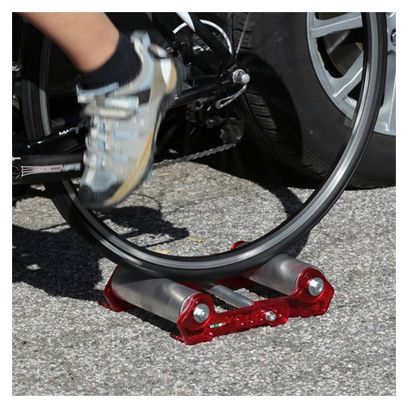 Home trainer roto mini 2 rouleaux noir (pour roue arriere)