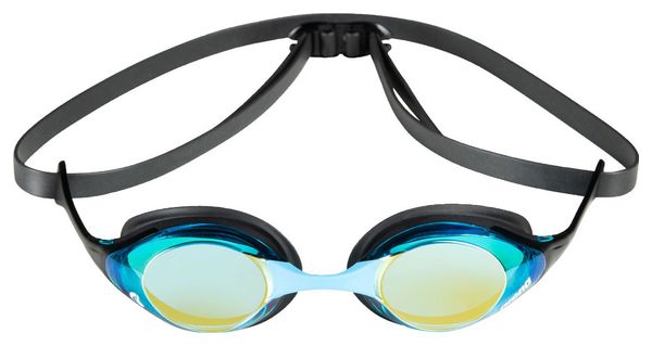 Lunettes de Natation Arena Cobra Swipe Mirror Noir Jaune