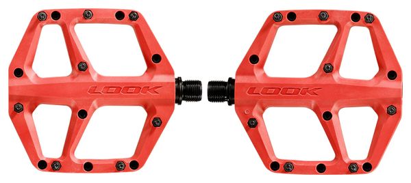 Look Trail Fusion Vlakke Pedalen Rood