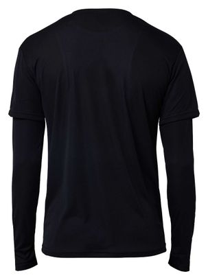 Camiseta negra de manga larga Void Performance
