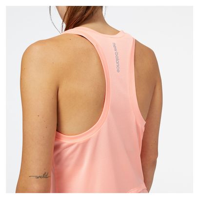 Camiseta de tirantes New Balance Accelerate para mujer Rosa