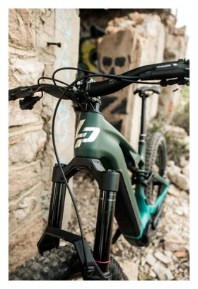 Lapierre Overvolt AM CF 6.8 Full-Suspension Electric Mountain Bike with SRAM 12-Speed, 800Wh Battery, Bosch 100 Nm MX Motor (29/27.5-inch) Green 2026