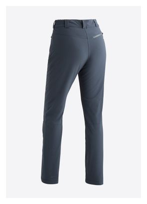 Pantalon Femme Maier Sports Lulaka Wool Gris Regular