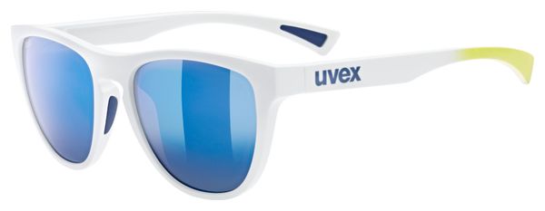 Lunettes Uvex Esntl Spirit Blanc/Verres Miroir Bleu