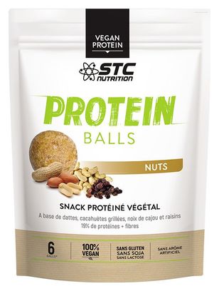 6 boules proteinees STC Nurition Noisette