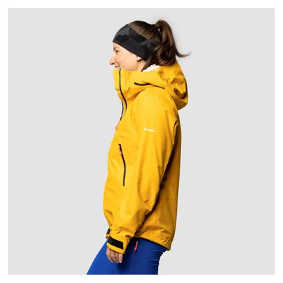 Women's waterproof jacket Salewa Ortles 3L Gore-Tex Yellow