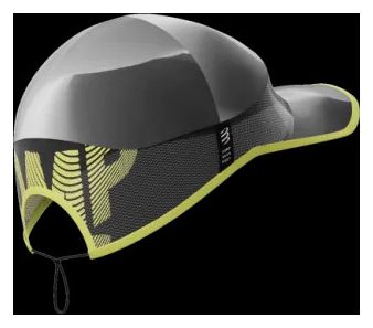 Casquette Compressport Pro Racing Noir/Jaune 